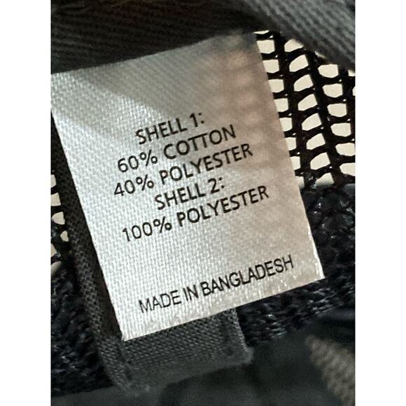 Heli‎ Team Trucker Cap Gray/Black Embroidered Helicopter Logo Adjustable - Picture 5 of 8